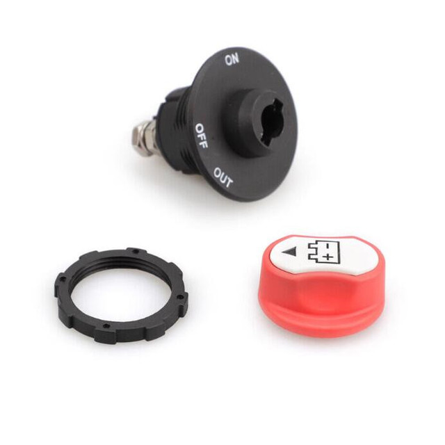 50A Hot Battery Isolator Switch 12V to 48V Heavy Battery Power Cut Off Disconnect Car Boat RV