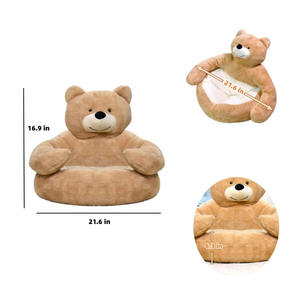 Mignon Ours Chien Lits Doux En Peluche Pet Chat Réchauffement Confortable Calmant Teddy Hug Kennel Pad Moyen Petits Chiens Chiot Kitty Teddy Bear <span class=keywords><strong>Lit</strong></span> - Product Image 3