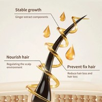 Huile capillaire réparatrice hydratante en profondeur longue durée, sans sulfate, à l'huile d'argan marocaine biologique, emballage personnalisé, parfum bois de santal