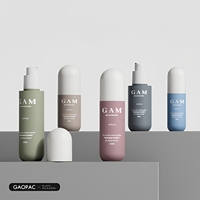 Flacon cosmétique PETG personnalisé de qualité supérieure, couleur personnalisée, pour lotion, sérum, tonique, spray, pompe, 100/120 ml, emballage imprimé à l'écran