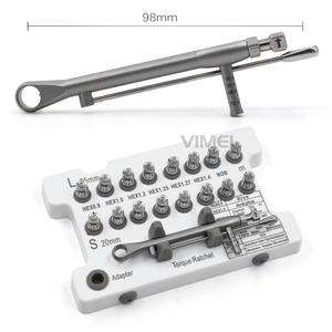 Kit de 16 Piezas de Herramientas Universales para Restauración Dental, Destornilladores de Colores para Implantes Osstem, Accesorios para Equipos de Terapia Oral - Product Image 1