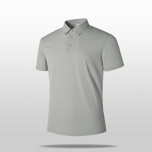 Polo de Nylon Verde Claro para Hombre, Manga Corta, Ropa Deportiva de Verano, Tejido de Punto Fino - Product Image 3