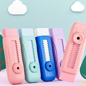 卸売 プッシュプル式 消しゴム カスが出にくい 小学生向け 文房具 - Product Image 1