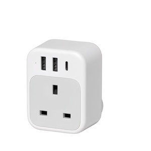 <span class=keywords><strong>TESSAN</strong></span> Universal-Steckeradapter für Südafrika/Namibia/Botswana/Nepal/Mosambik, USB-C auf 2 USB-A-Anschlüsse, 12 W, Reiseadapter - Product Image 1