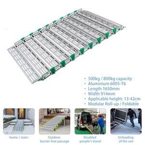 <span class=keywords><strong>Rampa</strong></span> Modular de Aluminio Simplywalk de 500 kg y 1,65 m con Superficie de Alta Tracción, <span class=keywords><strong>Rampa</strong></span> <span class=keywords><strong>para</strong></span> <span class=keywords><strong>Escaleras</strong></span>, Socio Estratégico <span class=keywords><strong>para</strong></span> la Accesibilidad, ISO 9001 - Product Image 2