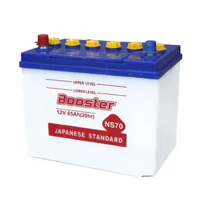 Global NS70 12V65Ah Dry Cell Charged Car battery