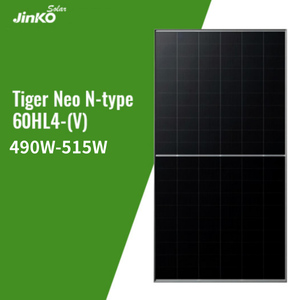 Panneau solaire Jinko Tiger Neo 60HL4-(V) 490W-515W Module mono-fascial Panneau solaire photovoltaïque commercial 500W avec prix de gros - Product Image 6