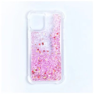 Funda de teléfono Bling con purpurina líquida negra personalizada con cordón TPU PC Quicksand funda de teléfono para iPhone 16 15 14 13 12 11ProMax <span class=keywords><strong>Samsung</strong></span> - Product Image 6
