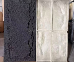Panneau mural <span class=keywords><strong>en</strong></span> mousse de pierre de granit PU au design moderne, résistant à l'humidité, modèle 3D pour usage domestique et commercial - Product Image 4