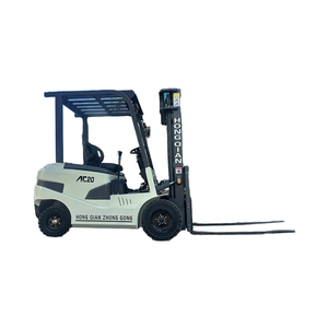 Chariot élévateur électrique hydraulique personnalisable de 2 tonnes Chariot élévateur à fourche à quatre roues à déplacement latéral de 5 tonnes - Product Image 1