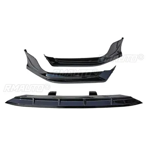 ลิ้นกันชนหลังสีดำด้าน รุ่น SK-260 ชุดแต่งสปลิตเตอร์กันชนหน้า สำหรับ Honda Accord รุ่นที่ 10.5 ปี 2022 อุปกรณ์ตกแต่งรถยนต์ - Product Image 5