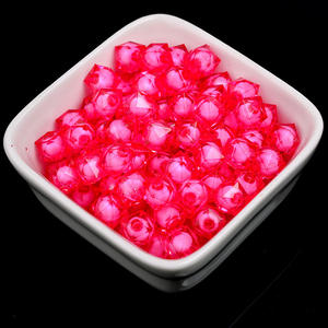 ลูกปัดอะคริลิคทรงเหลี่ยมด้านในลูกปัดหลวมสีวัสดุทำมือแบบ DIY - Product Image 5