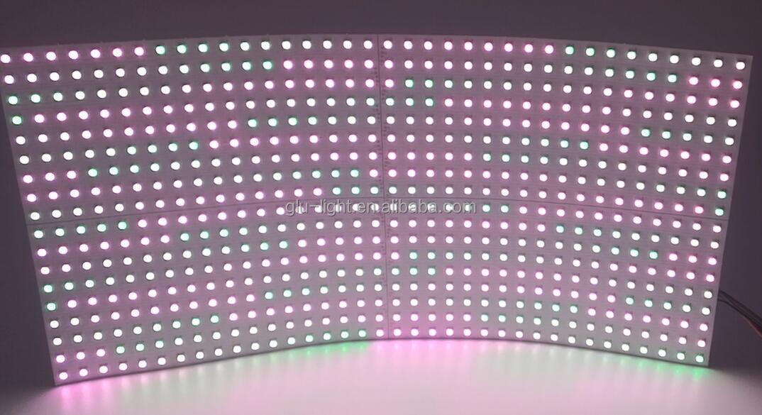 22Khz flicker-free RGB APA102 LED Pixel Panel full color 5V flexible digital pixel led light panel