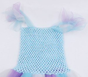 Meisjes Zeemeermin Prinses Cosplay Jurk Halloween Kostuum Kinderen Vakantie Podiumvoorstelling Feest Outfit - Product Image 3
