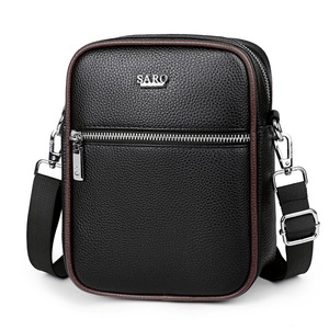 Bolsos de Cuero PU Personalizados al por Mayor, Bolso Cruzado Personalizado para Hombre, Bolso de Hombro, Bolso Mensajero Personalizado - Product Image 5