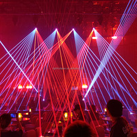 Pointeur laser vert portable 100 mW pour spectacle Laserman