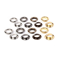Œillets ronds en laiton de 3-40 mm, boutons métalliques, boucles pour chaussures, rivets creux en cuir, boutons à clou pour sacs publicitaires et présentoirs