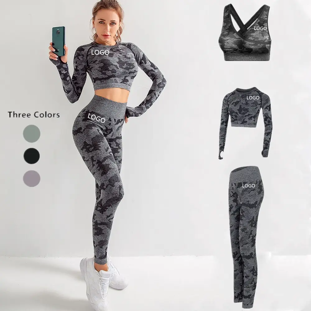 Vrouwen Custom Gedrukt Gym Fitness Compressie Workout Sport Naadloze Panty Leggings Yoga Broek Yoga Kleding