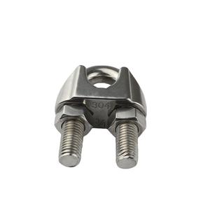 Clip de câble en fonte malléable de style américain, acier inoxydable 304/316, clip de câble en forme de U - Product Image 2