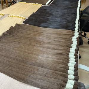 Estensioni di <span class=keywords><strong>Capelli</strong></span> Umani Vietnamiti 100% Naturali, Colore <span class=keywords><strong>Platino</strong></span> Bianco, Cuticole Allineate, <span class=keywords><strong>Capelli</strong></span> Remy, Fornitore OEM - Product Image 5