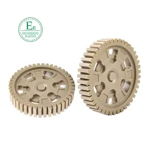 Precision Cnc Machining Services OEM Abrasion Resistance PEEK GF30 CA30 Engineering Plastic Peek Precision Plastic Gears