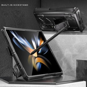Chống Sốc Defender Trường Hợp Đối Với Samsung <span class=keywords><strong>Galaxy</strong></span> Z Gấp 6 5 4 3 Rugged Bìa Trường Hợp Với Bản Lề Bảo Vệ Màn Hình S Pen Chủ Đứng Trường Hợp - Product Image 6