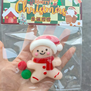 Mainan Natal Populer, Boneka Lembut Santa Claus, Rusa, Manusia Salju, Mainan Kreatif untuk Meredakan Stres saat Festival, Grosir Hadiah - Product Image 6