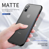 Étui de téléphone portable transparent antichoc mat en PC+TPU, élégant et résistant, pour Mi Poco F3/X3/M3 10t/Lite/CC9E/9T/A3 Redmi Note