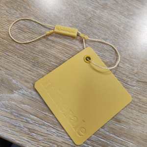 Nouveau style personnalisé étiquette creuse de balançoire avec impression de logo étiquette volante pour vêtements étiquettes volantes pour maillot de bain <span class=keywords><strong>bikini</strong></span> - Product Image 3