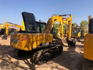 รถขุดตีนตะขาบ Sany SY155C มือสอง สภาพดี ขนาด 15 ตัน พร้อมห้องโดยสาร สำหรับงานก่อสร้างและงานดินดิบ - Product Image 3