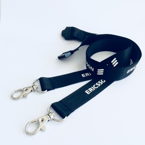 Cordón de poliéster y nailon en blanco para sublimación OEM, cinta lisa para medallas, cordón personalizado barato con logo impreso - Product Image 2