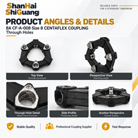 Accouplement souple en caoutchouc 8A 8AS CF-A-008 Taille 8 pour moteurs Centaflex, pompes et machines – Pièces d'accouplement torsionnel