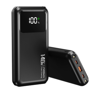 พาวเวอร์แบงค์กำลังสูง 140w ชาร์จเร็ว ความจุเยอะ 25000mAh สำหรับสมาร์ทโฟน แล็ปท็อป และแท็บเล็ตพีซี - Product Image 1