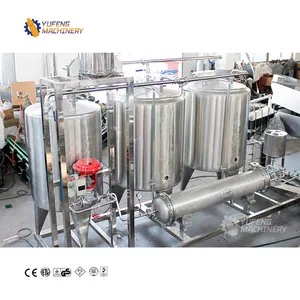 Fully Automatic Manufacturer Price Industrial Stainless Steel Tank CIP cleaning system