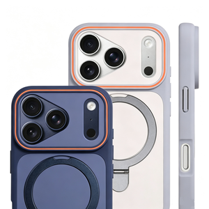 Fundas Magnéticas Mate para Teléfono Móvil, para iPhone 17 12 13 14 15 16 Pro Max 17 Air, con Anillo Metálico y Soporte Protector, Gran Venta - Product Image 1