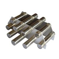 Séparateur magnétique à grille carrée 430x430mm à 11 tiges et 2 couches, aimant en néodyme avec services de soudage et de découpe