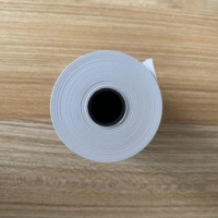 Rouleaux de papier thermique 57 mm, blanc vierge, 55 g/m², pour terminaux de point de vente et bancaires