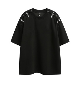 Summer Hip Hop Mens T-<b>shirts</b> Design Loose Men Casual Star Printing Short Sleeves Tee <b>Shirt</b> for Men - Product Image 1