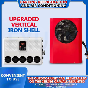 Aire Acondicionado Eléctrico de 12V/24V para Autocaravanas, Modificación de Aire Acondicionado para Camiones Pesados, Máquina de Refrigeración para Excavadoras - Product Image 2