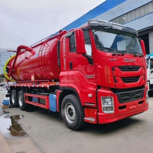รถบรรทุกดูดสิ่งปฏิกูลอุตสาหกรรมหนัก 1SUZU GIGA 6x4 ความจุ 20000 ลิตร พร้อมถังดูดสูญญากาศแรงดันสูง - Product Image 1