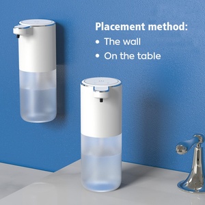 Distributeur automatique de savon pour salle de bain 380 ml avec capteur infrarouge - Product Image 3