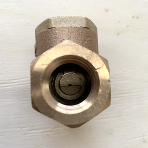 Manual Brass Swing Check Valves Copper Spring Non Return Valve <strong>Water</strong> <strong>Pump</strong> Oil <strong>Gas</strong> Media - Product Image 5