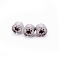 Vis à tête fraisée Torx en acier inoxydable 304/316 de haute qualité - ISO 14580 Anti-corrosion Sécurité Fixation à six lobes M2-M10