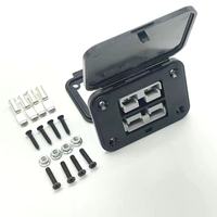 Conector de Panel Automotriz Anders.n Dual 50A 600V, Carcasa de Cobre de 2 Orificios, Macho/Hembra, Aplicable para Comercio Transfronterizo, Enchufe Grande