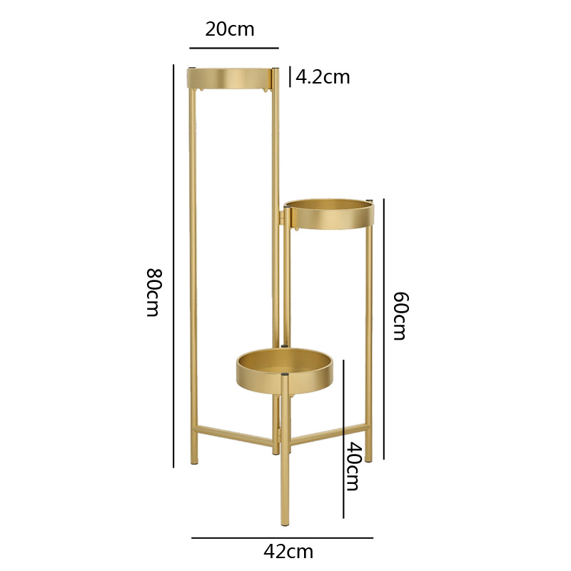Sandro three-layer gold
