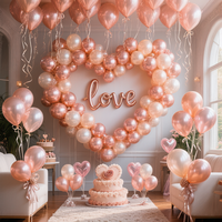 Ballons en latex métalliques classiques de 12 pouces, 3,2 g, portables, Globo, multifonctionnels, pour la décoration de la Saint-Valentin