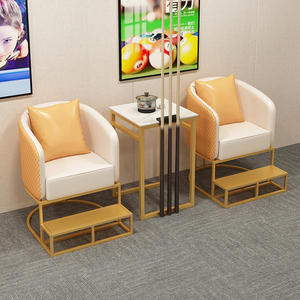 Elegante e confortevole sedia da biliardo e divano Set per <span class=keywords><strong>sala</strong></span> da biliardo o <span class=keywords><strong>sala</strong></span> piena di materiale spugna - Product Image 1