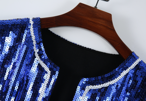 Maglia Personalizzata <span class=keywords><strong>con</strong></span> LOGO Squadra di Baseball Los Angeles, <span class=keywords><strong>Camicetta</strong></span> <span class=keywords><strong>con</strong></span> <span class=keywords><strong>Paillettes</strong></span>, Blusa Luccicante <span class=keywords><strong>con</strong></span> <span class=keywords><strong>Paillettes</strong></span>, Camicia a Maniche Corte da Donna, Vendita all'Ingrosso - Product Image 3