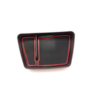 Organizador de coche, caja de almacenamiento para consola central, soporte adhesivo de plástico, estilo moderno para piezas de modificación interior de BYD Seal - Product Image 1