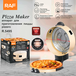 RAF nuovo Design gratuito di controllo della temperatura di temporizzazione pizzaiolo elettrico per una deliziosa <span class=keywords><strong>Pizza</strong></span> in stile Pizzeria cotta in pietra <span class=keywords><strong>a</strong></span> casa - Product Image 2